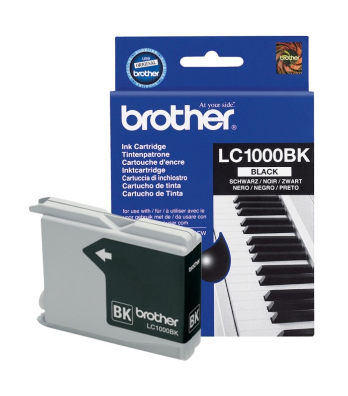 Brother LC1000BK Bläckpatron Svart