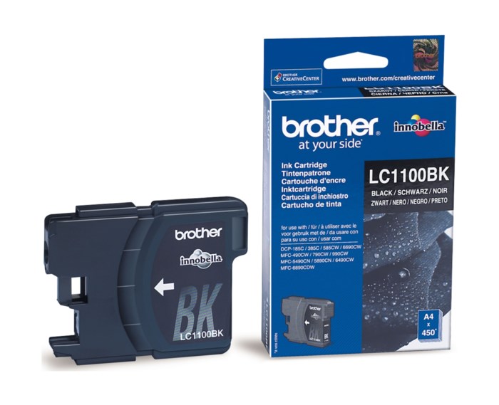 Brother LC1100BK Bläckpatron Svart