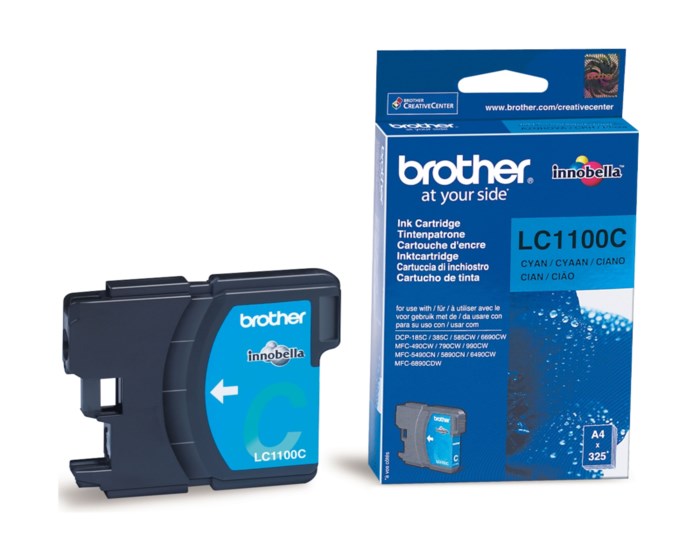 Brother LC1100C Bläckpatron Cyan