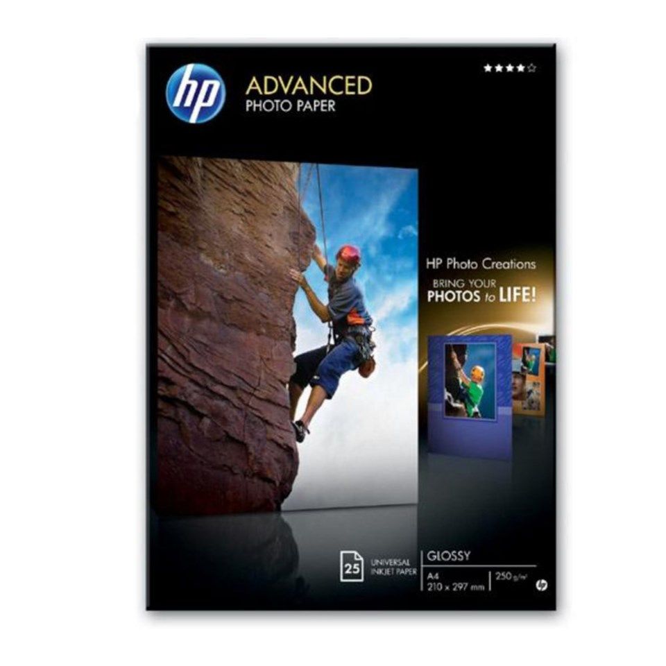 HP Advanced fotopapir A4 25-pk.