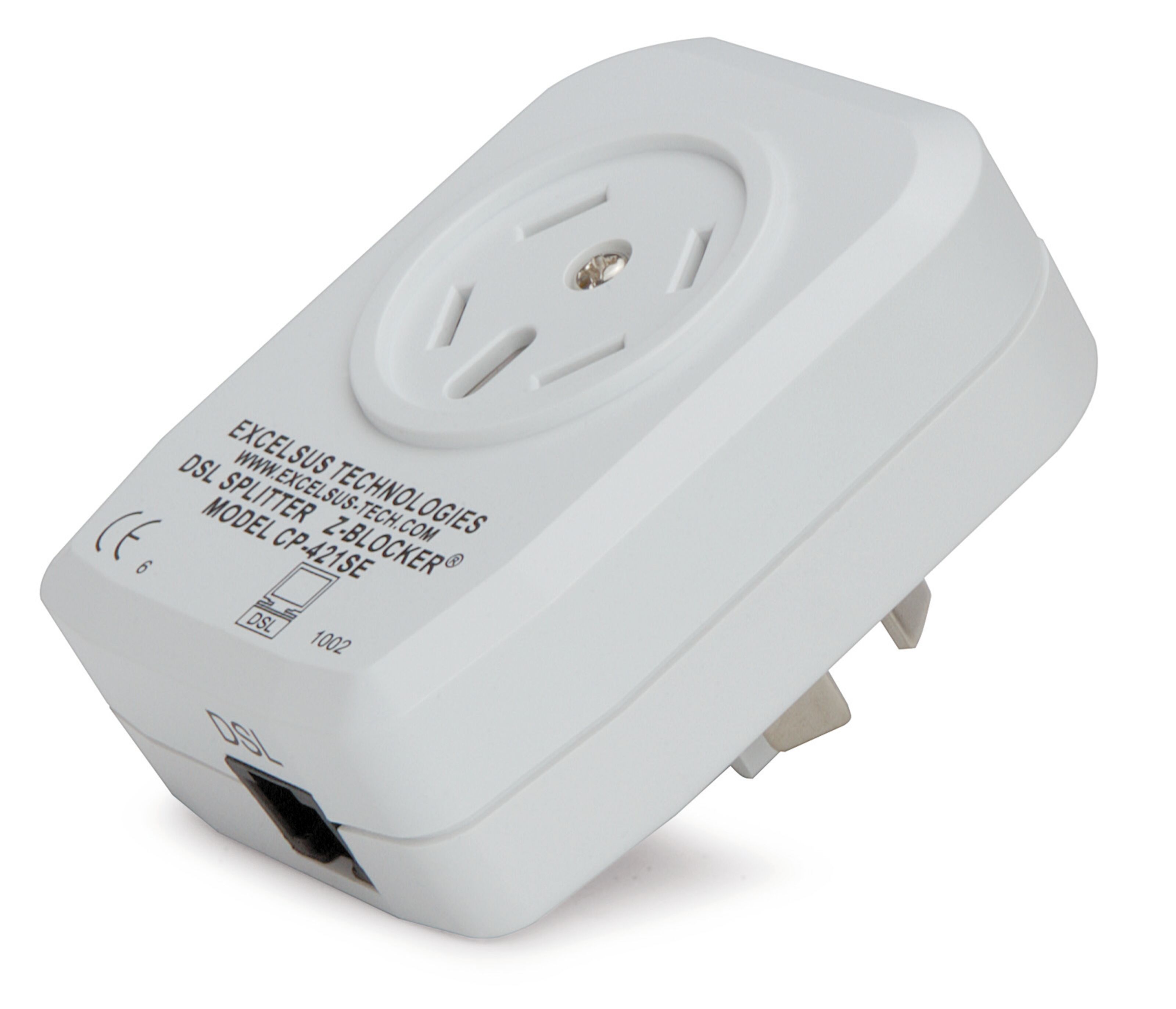 ADSLsplitter Teleplugg ADSLmodem