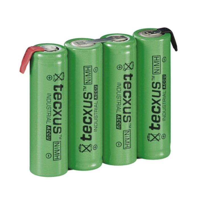 NiMH2 4xAA-batteri 4,8 V 2100 mAh