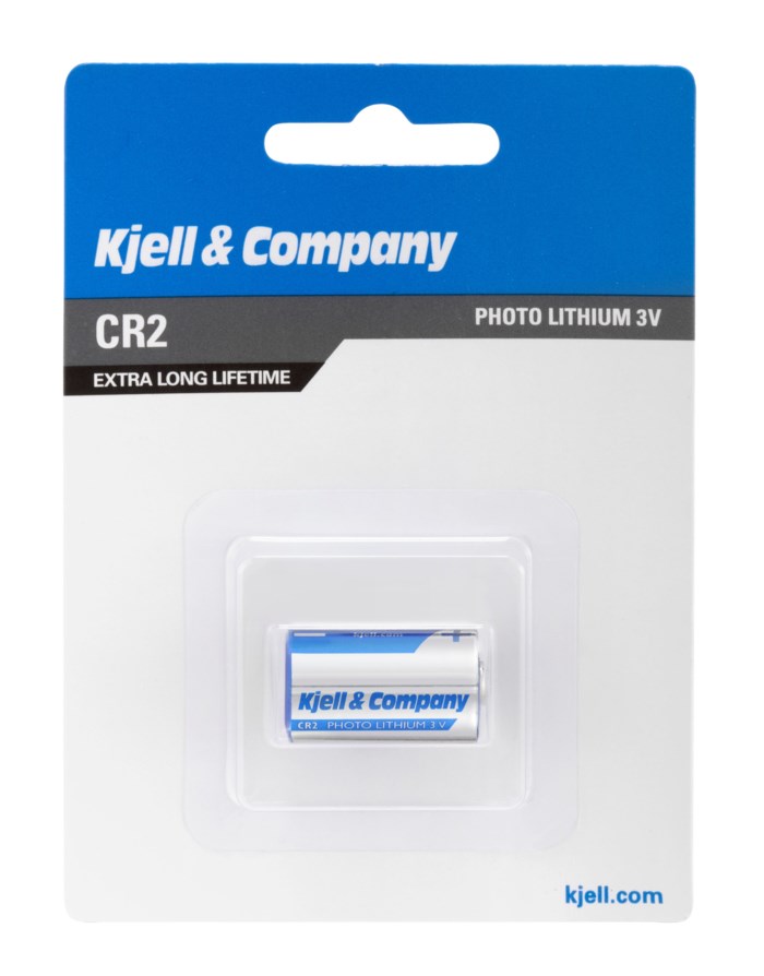 Kjell & Company CR2 Litiumbatteri 1-pack