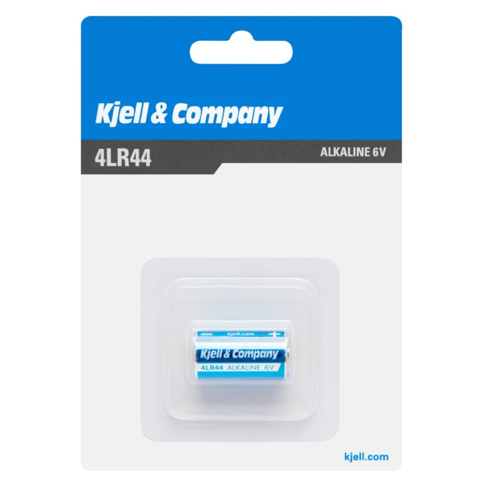 Alkaliskt 4LR44-batteri (476A)