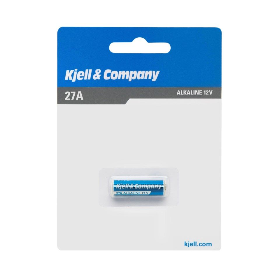 Kjell & Company Alkaliskt 27A-batteri (LR27)