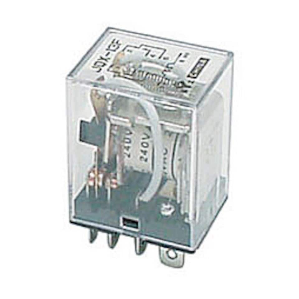 2-poligt relä 12 V DC 10 A / 250 V