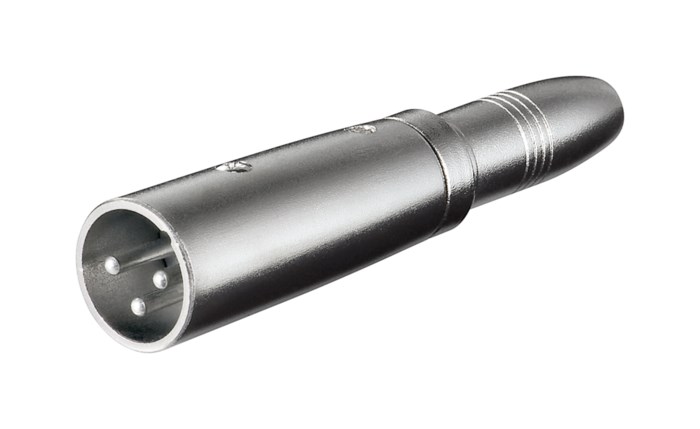 Adapter XLR-hane till 63 mm-hona