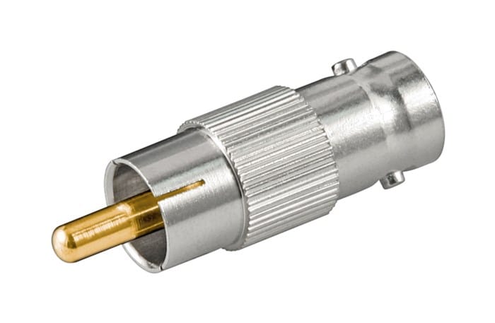 Adapter RCA-hane till BNC-hona