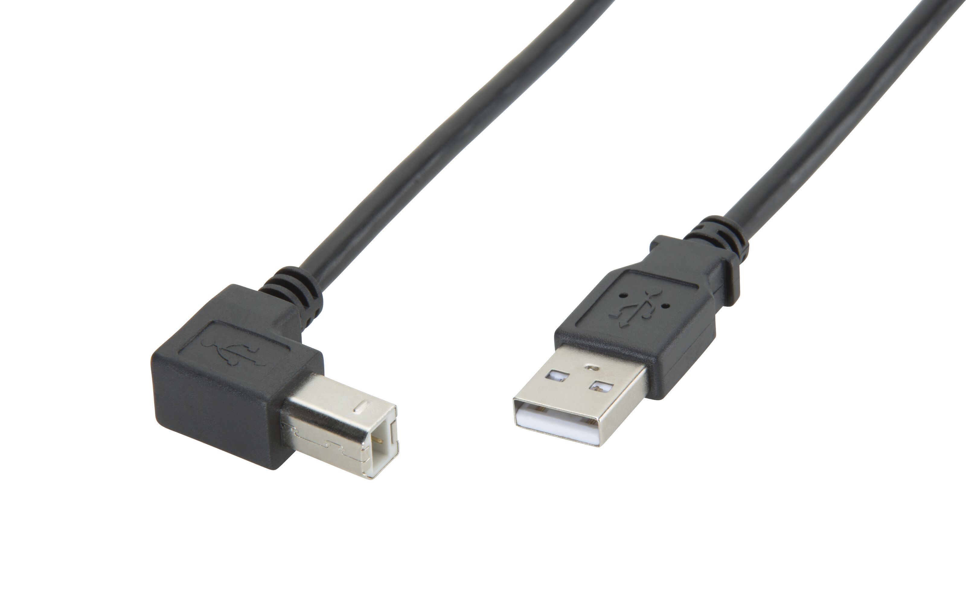 Kantine anbefale dramatisk USB-B-kabel med vinklet kontakt - USB-kabler | Kjell.com