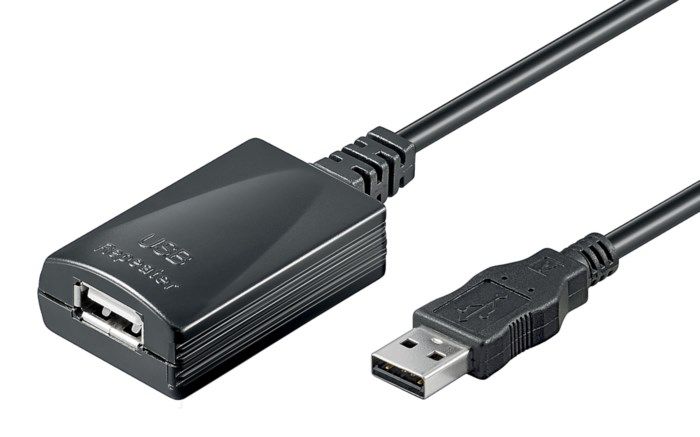 Luxorparts Aktiv USB-förlängning 5 m