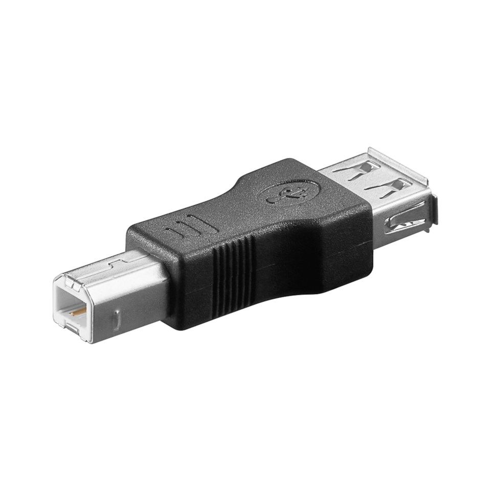 Adapter USB-hona till USB-B-hane