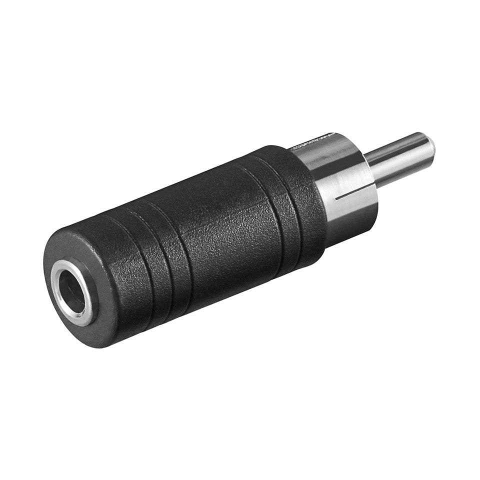 Luxorparts Lydadapter RCA til 3,5 mm, mono
