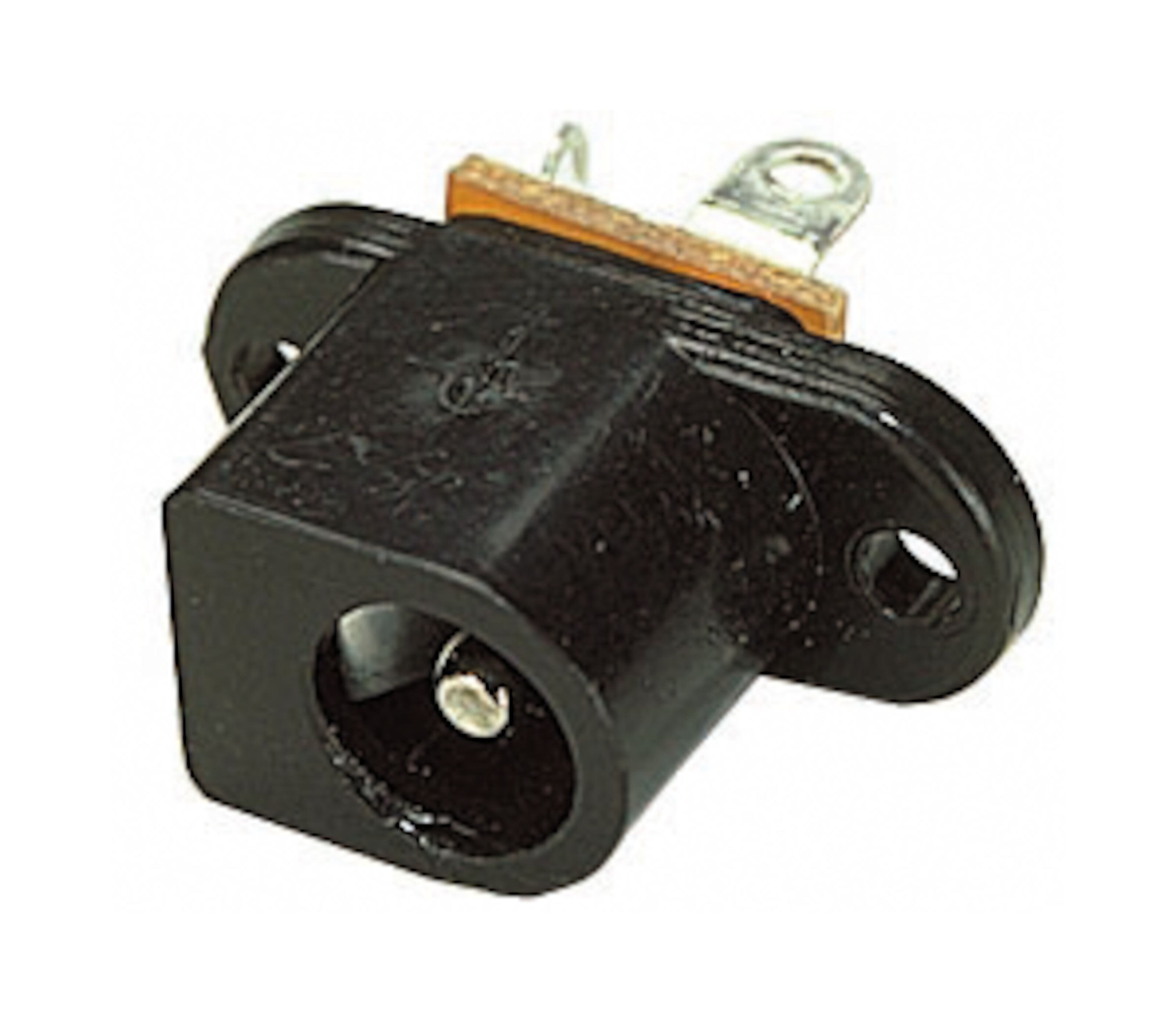 DC-kontakt for kabinettmontering 5,5x2,1 mm 2,1 mm