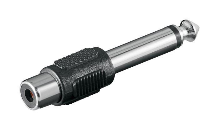 Luxorparts Ljudadapter RCA till 6,3 mm Mono