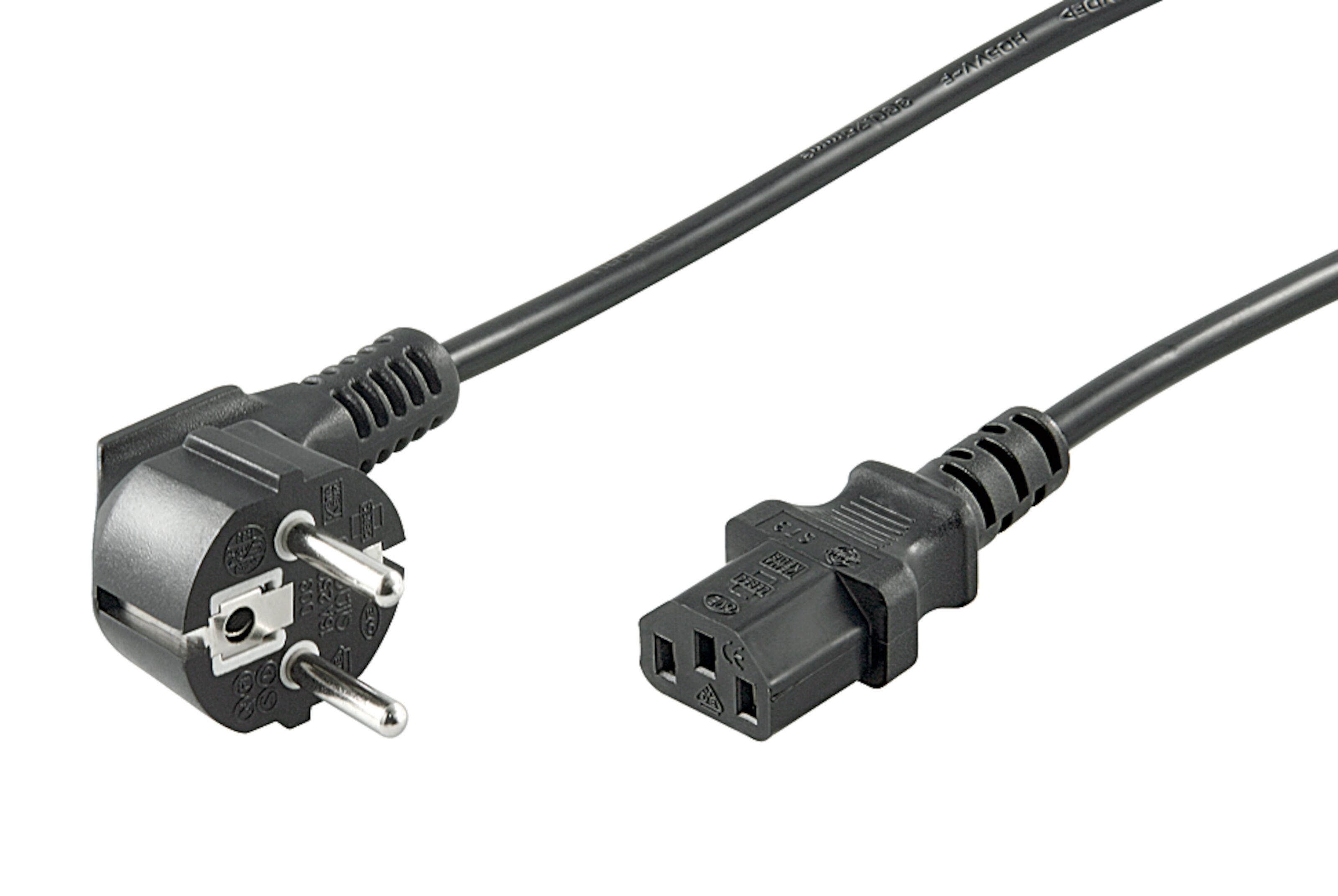 Apparatkabel C13 Svart 5 m