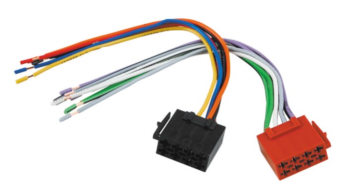Adapterkablage för ISO