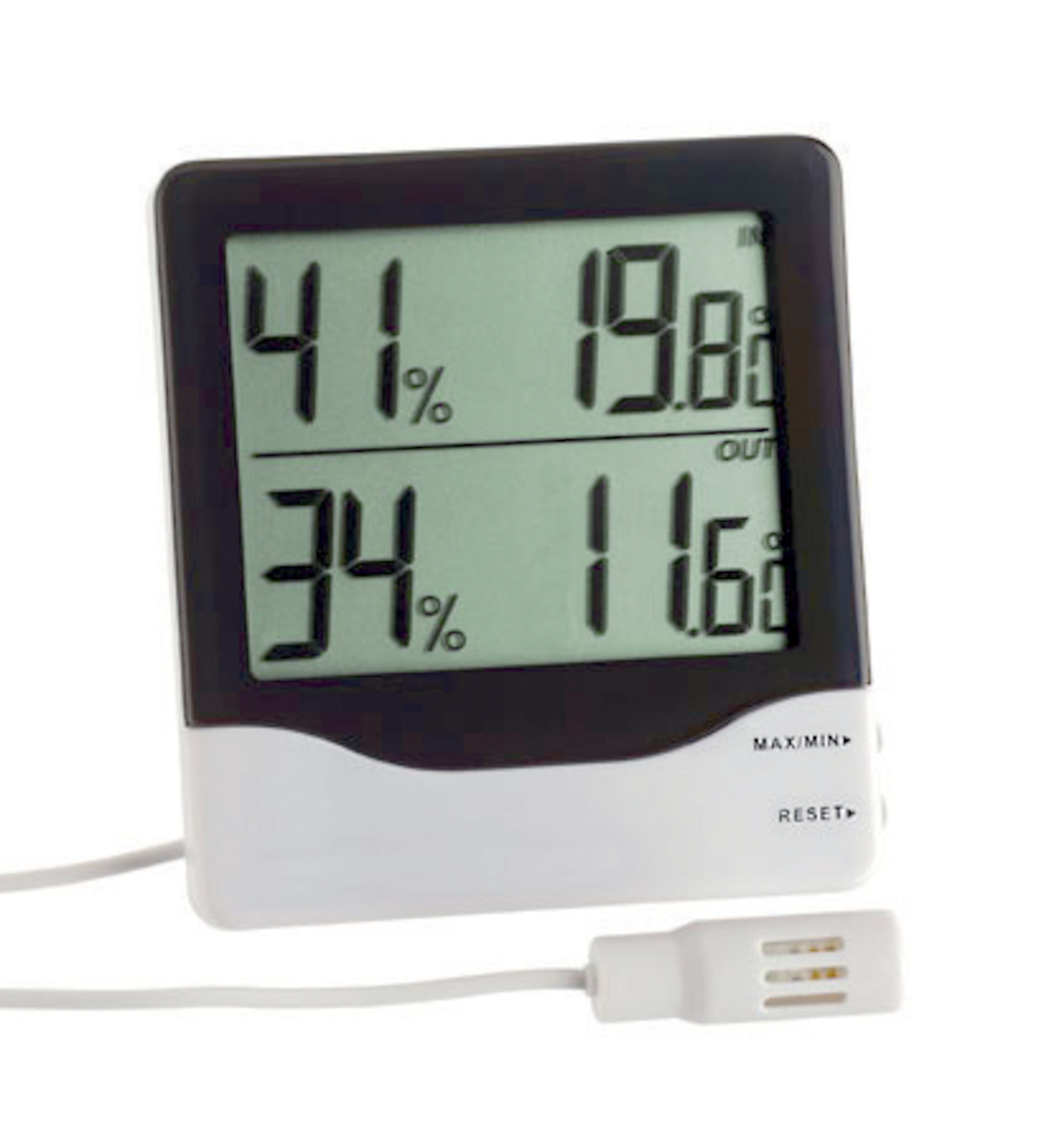 Digital Hygrometer med prob Hygrometrar