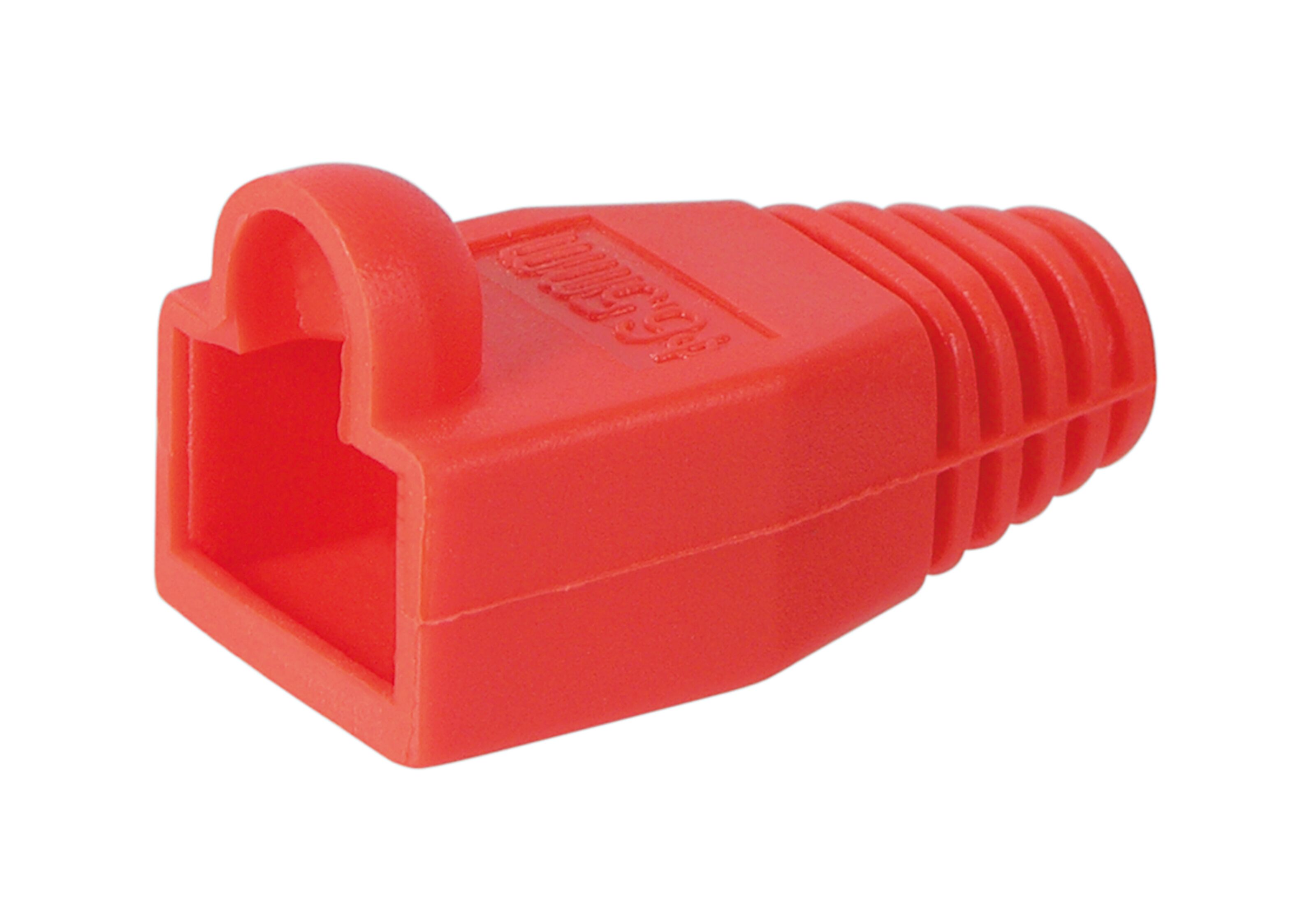 Luxorparts Bøyebeskyttelse RJ-45 Rød