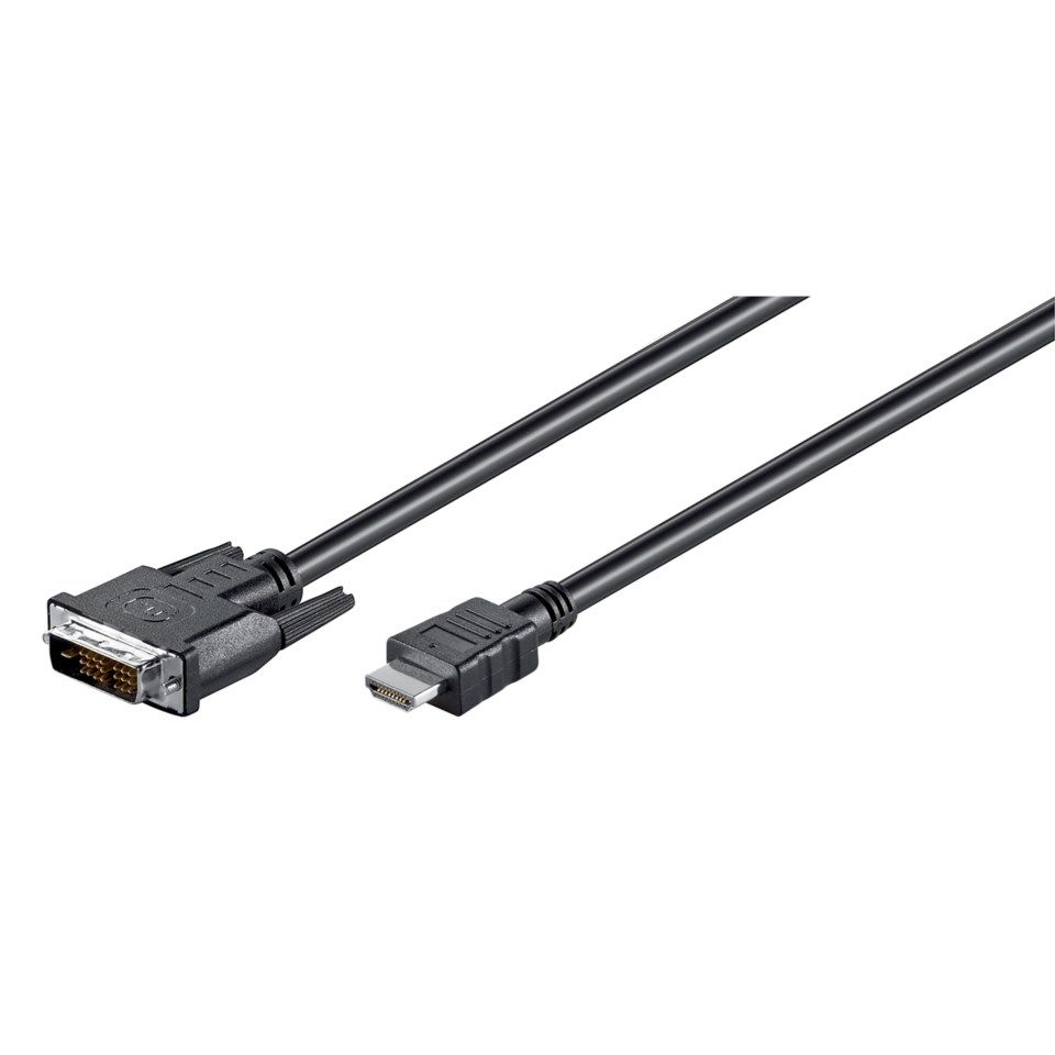 Adapterkabel DVI till HDMI 10 m