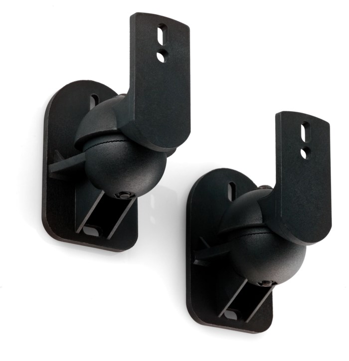 Luxorparts Högtalarfäste 2-pack Svart. Högtalarfästen
