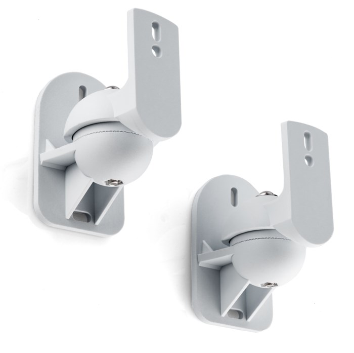 Luxorparts Högtalarfäste 2-pack Vit. Högtalarfästen