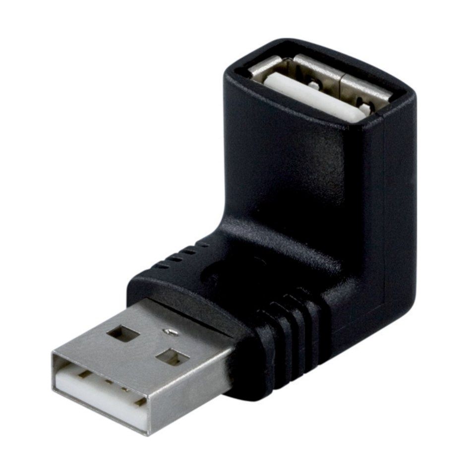 USB-vinkeladapter