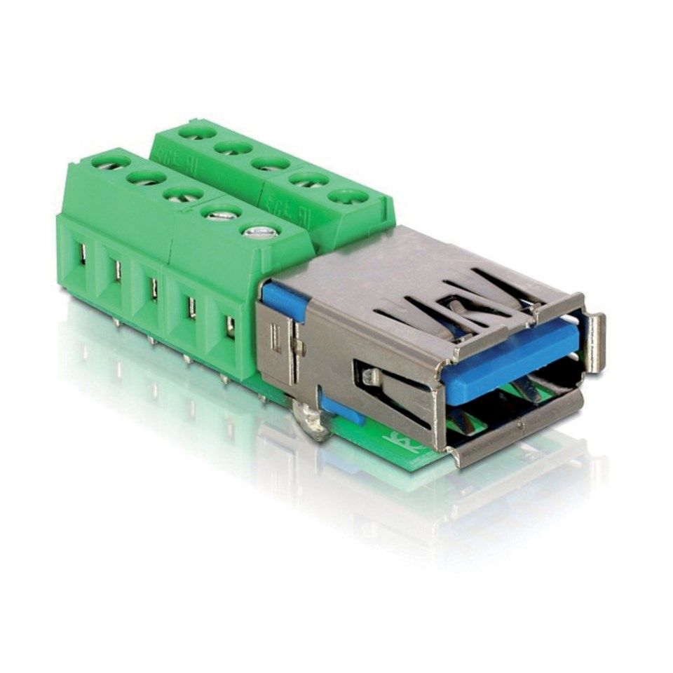 Terminalblokk USB 5 Gb/s-hunn