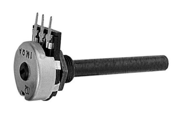 Panelpotentiometer 4,7 kΩ