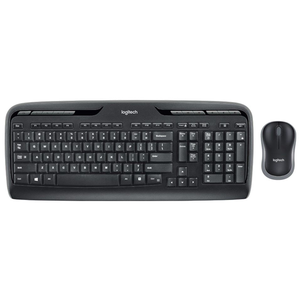 Logitech MK330 trådløst tastatur og mus