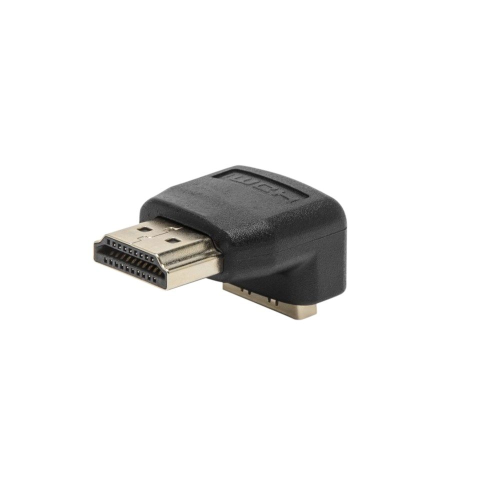HDMI-vinkeladapter 90° Oppovervinklet