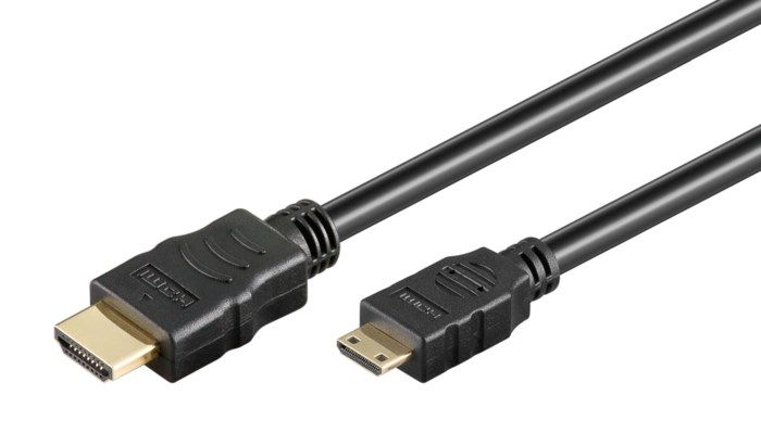 Mini-HDMI-kabel High Speed 25 m