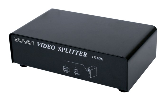 Aktiv VGA-splitter 2 portar