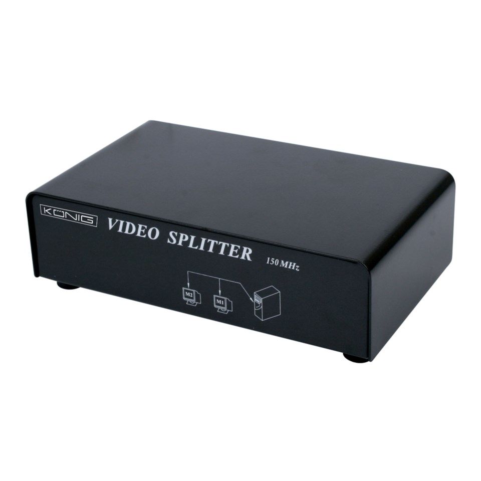 VGA-splitter 2 porter