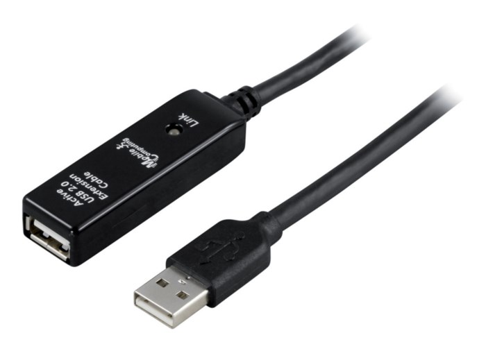 Luxorparts Aktiv USB-förlängning 10 meter