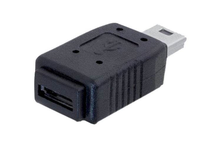 Adapter Micro-USB-hona till Mini-USB-hane