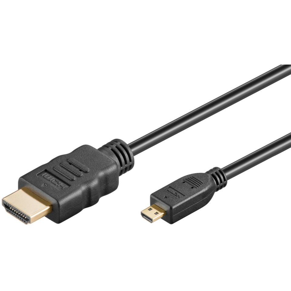 Micro-HDMI-kabel High Speed 2 m