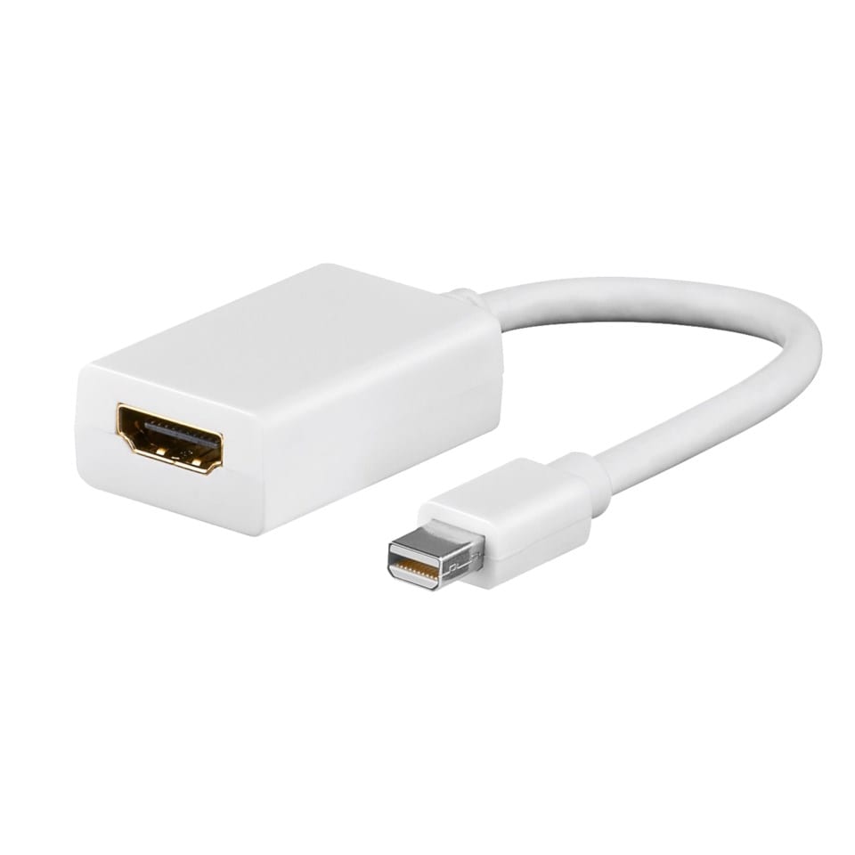 Luxorparts Adapter Mini-displayport til HDMI med lyd