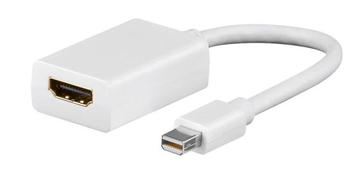 Luxorparts Adapter Mini-displayport till HDMI med ljud