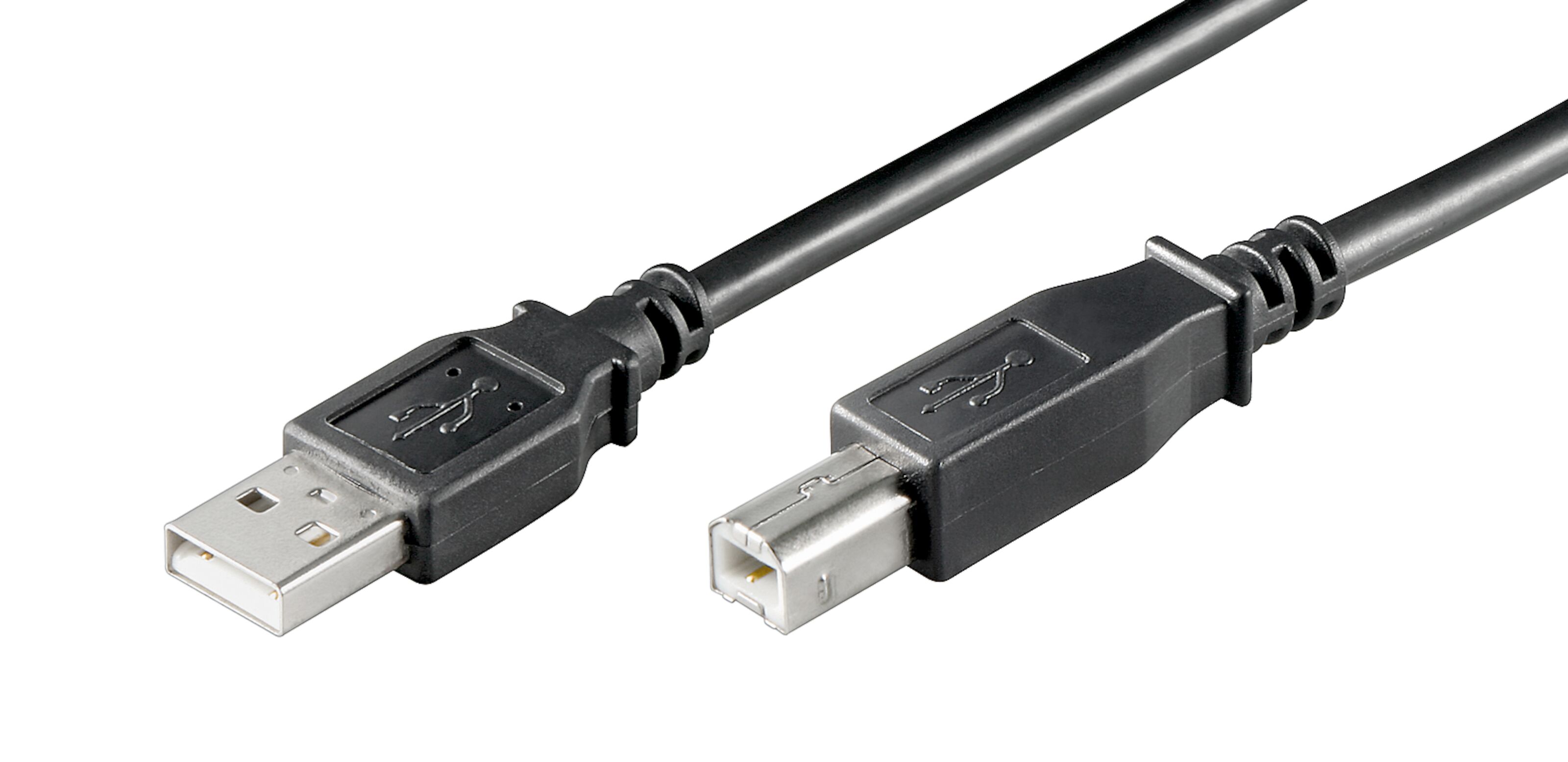 Luxorparts USB-B-kabel Svart 3 m