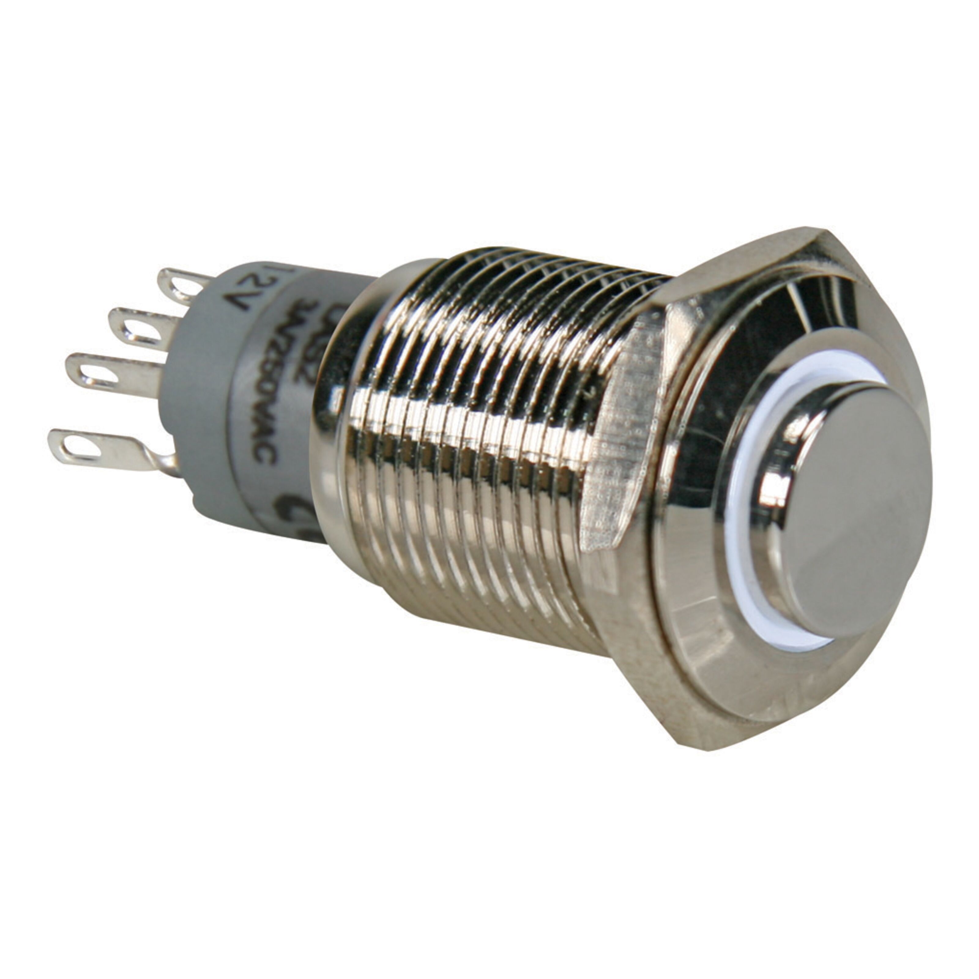 Strömbrytare 1-pol från/till Vit belysning