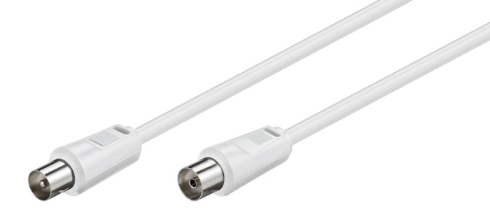 Luxorparts Antennkabel Vit 2,5 m