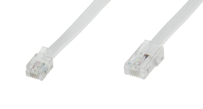 Luxorparts Telefonkabel RJ45 till RJ11 0,25 m