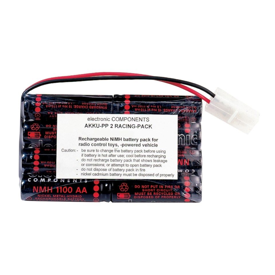 RC-batteripakke NiMH 9,6 V 2000 mAh
