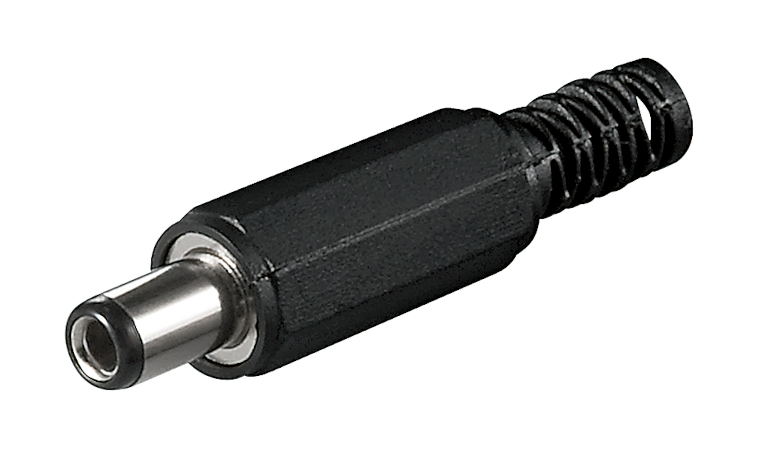 DC-kontakt med lödanslutning 5,5x2,5x9 mm