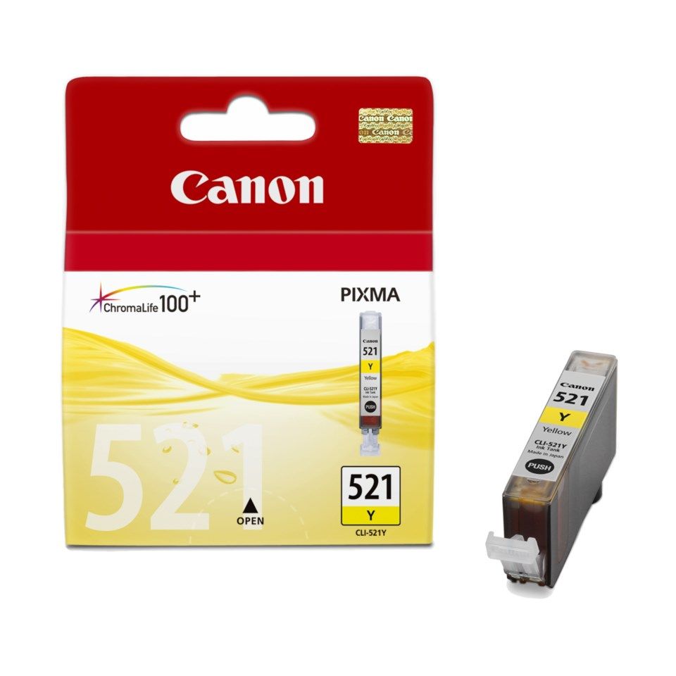 Canon CLI-521Y Bläckpatron Gul