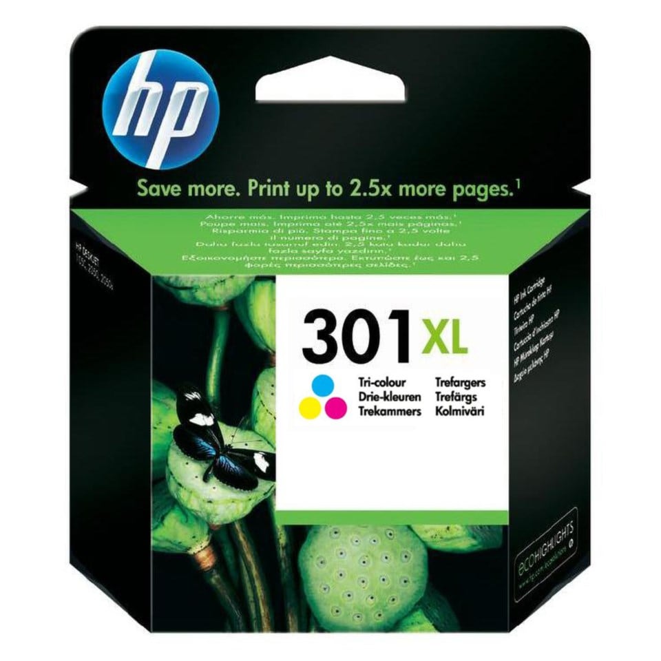HP 301XL Bläckpatron Flera färger