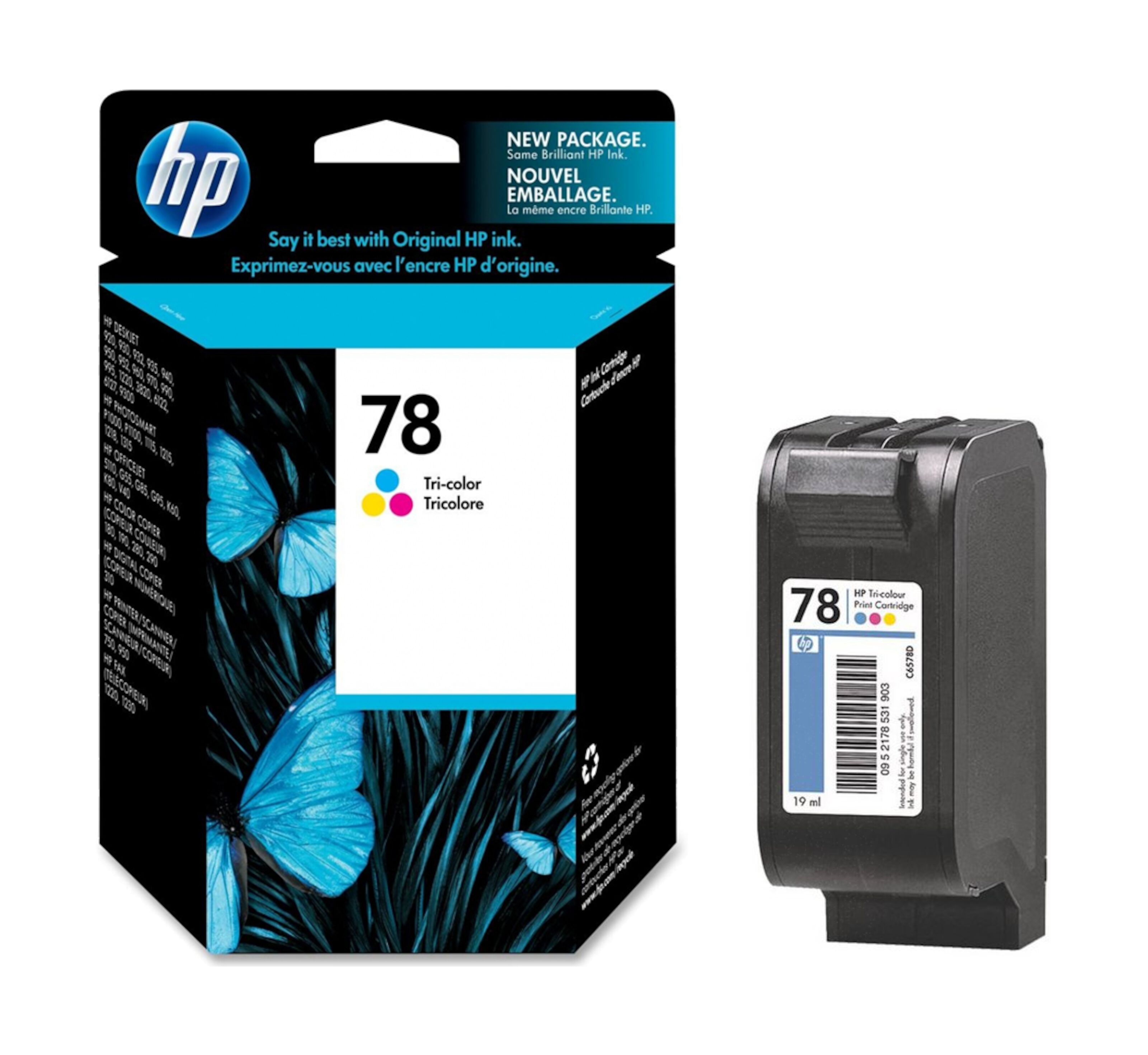 HP 78 Bl ckpatron Flera F rger HP Kjell