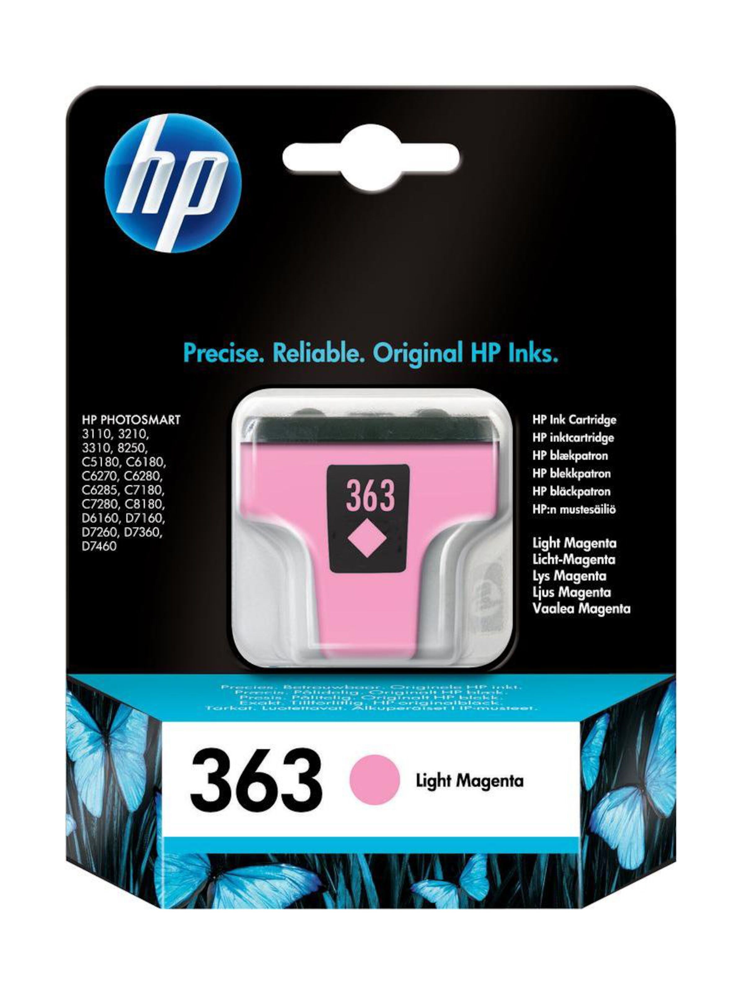 HP 363 Bläckpatron Ljus magenta HP