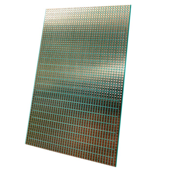 Experimentkort FR4 100x160 mm 3-länkar