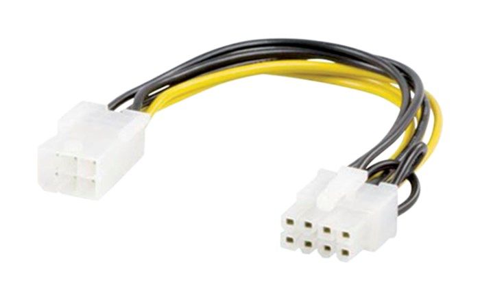 Adapter PCI-express 6-pin till 8-pin